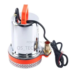 Original Submersible Pump 12v 180w,Pia Unawezakuitumia Kwa Sola 18v
