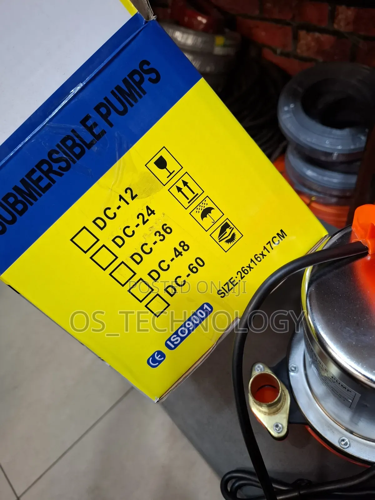 Original Submersible Pump 12v 180w,Pia Unawezakuitumia Kwa Sola 18v