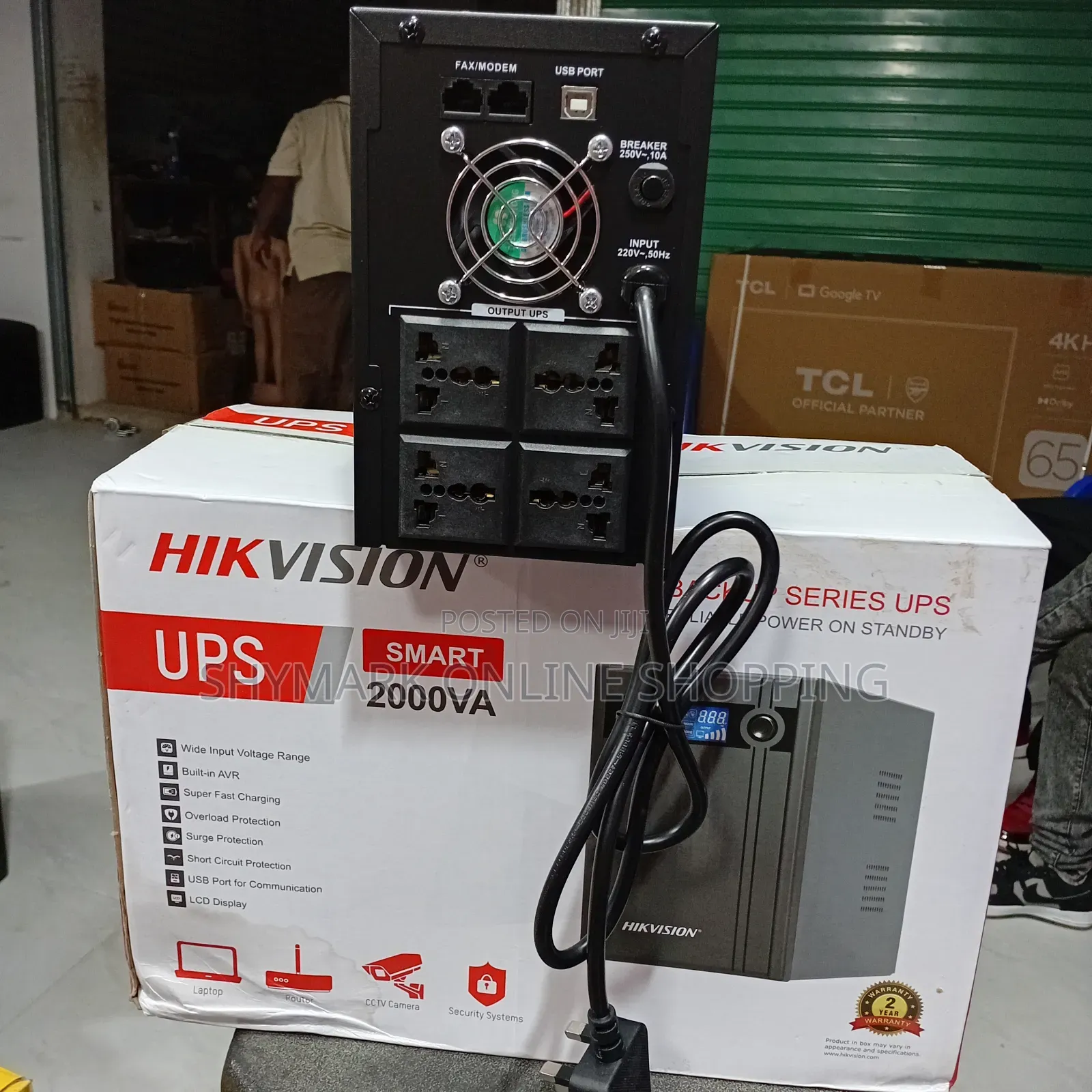 Hikvision Ups 3000va Backup System