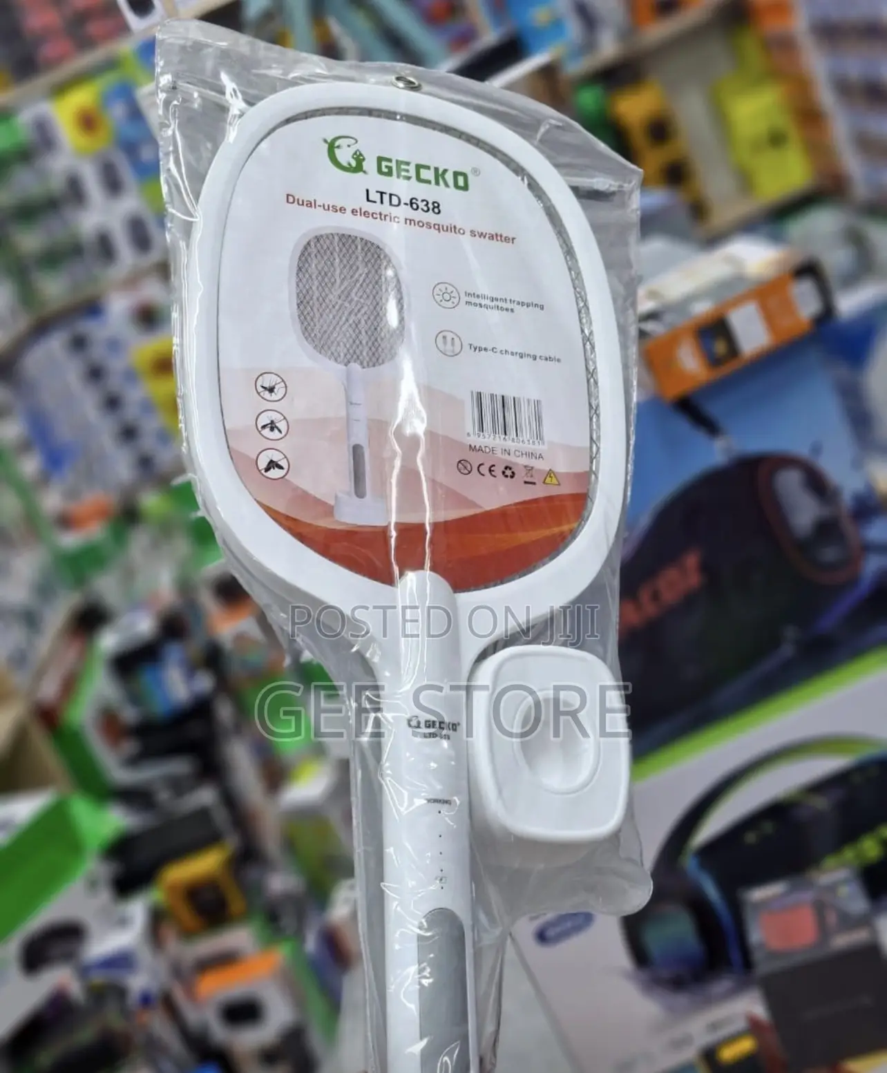 Dual Use Electric Mosquito Swatter