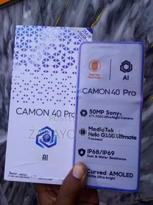 New Tecno Camon 40 256 GB