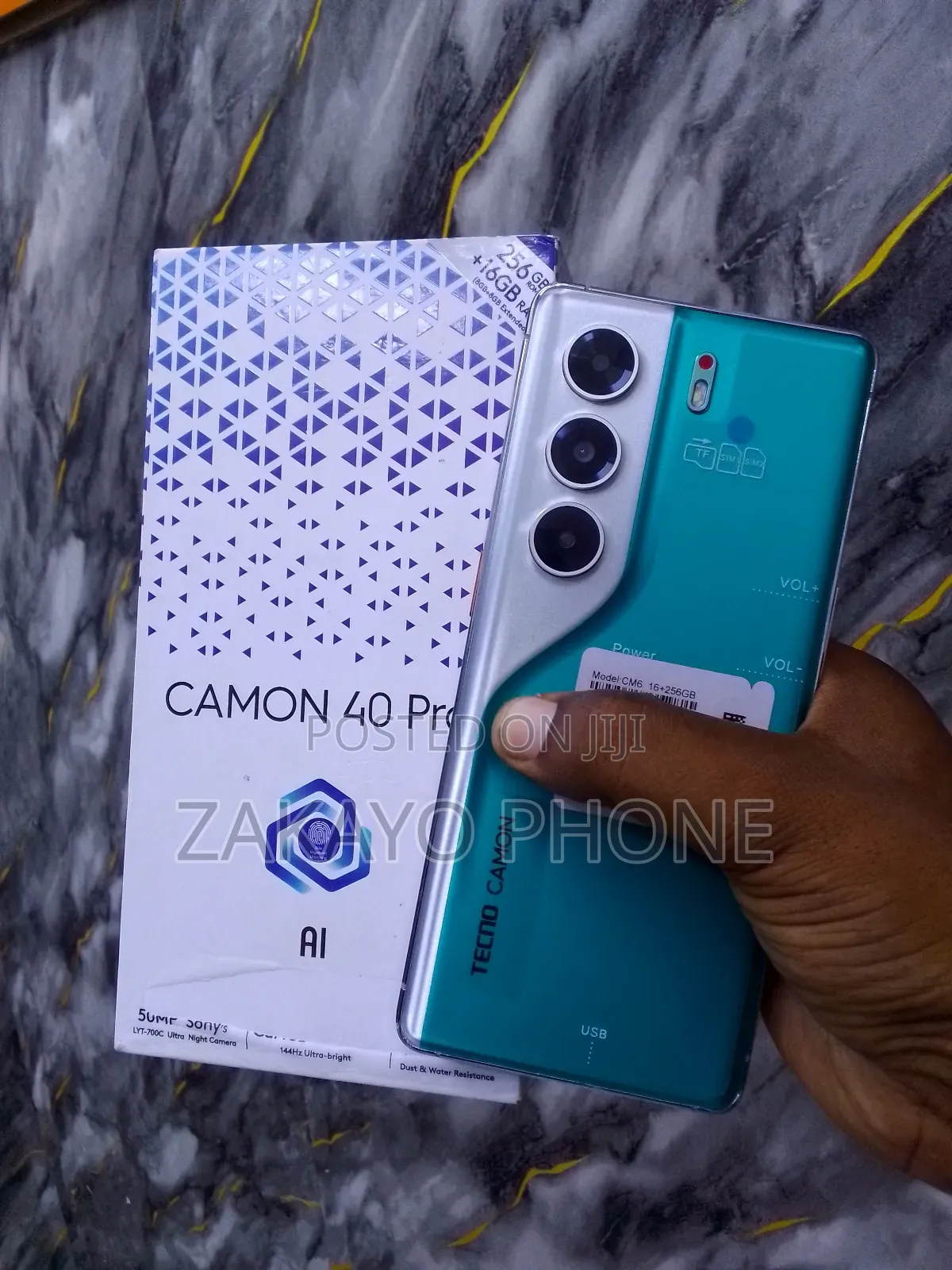New Tecno Camon 40 256 GB