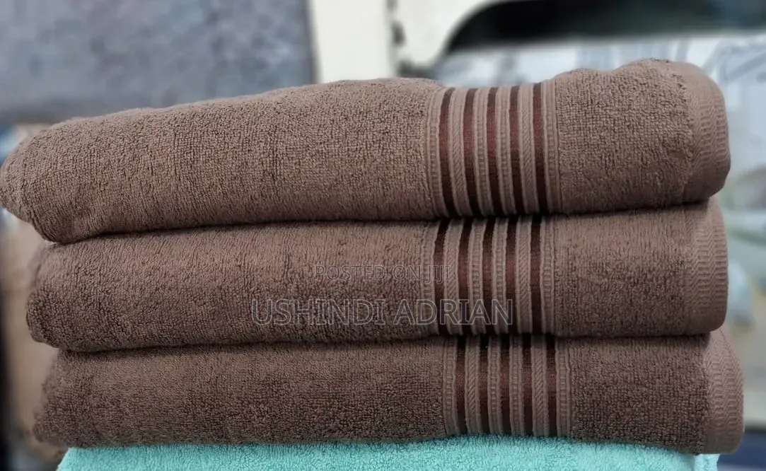 Towels Luxury (Pc 1) Size: 80 × 160 CmBei: TSH 70,000/- (Rejareja)
