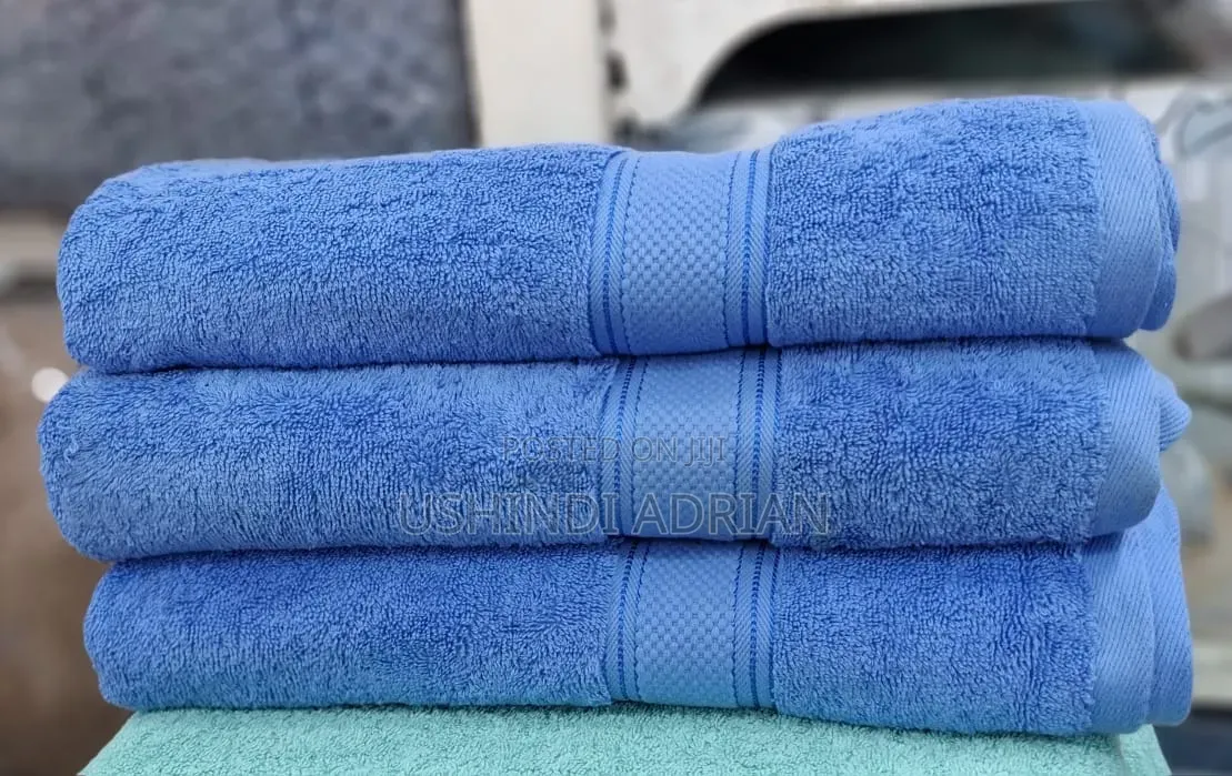 Towels Luxury (Pc 1) Size: 80 × 160 CmBei: TSH 70,000/- (Rejareja)