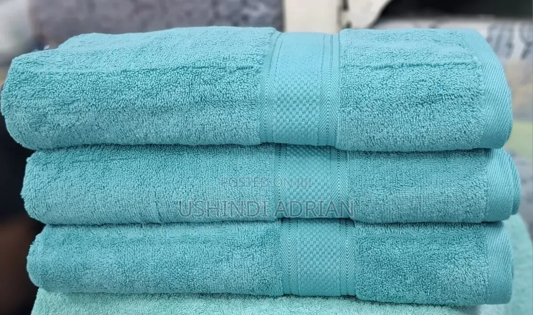 Towels Luxury (Pc 1) Size: 80 × 160 CmBei: TSH 70,000/- (Rejareja)