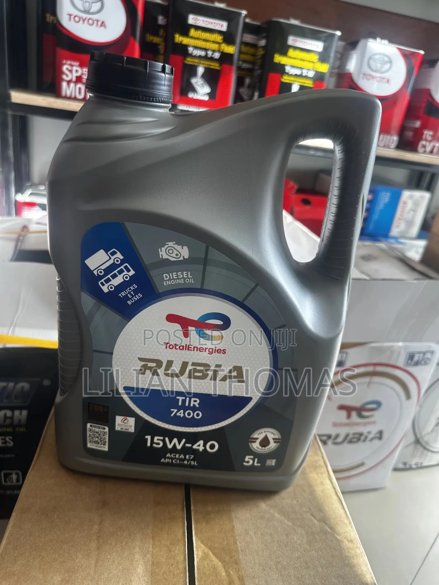 Rubia Tir 7400 15w40 – Oil Imara Kwa Diesel Engines Nzito