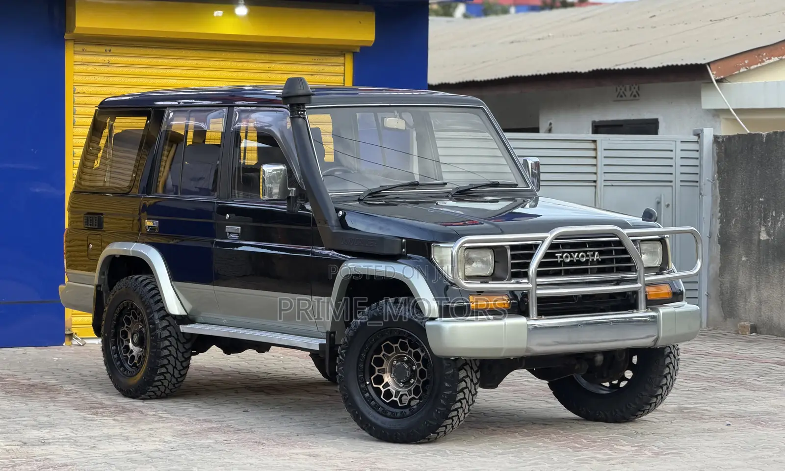 Toyota Land Cruiser Prado 1990 Green