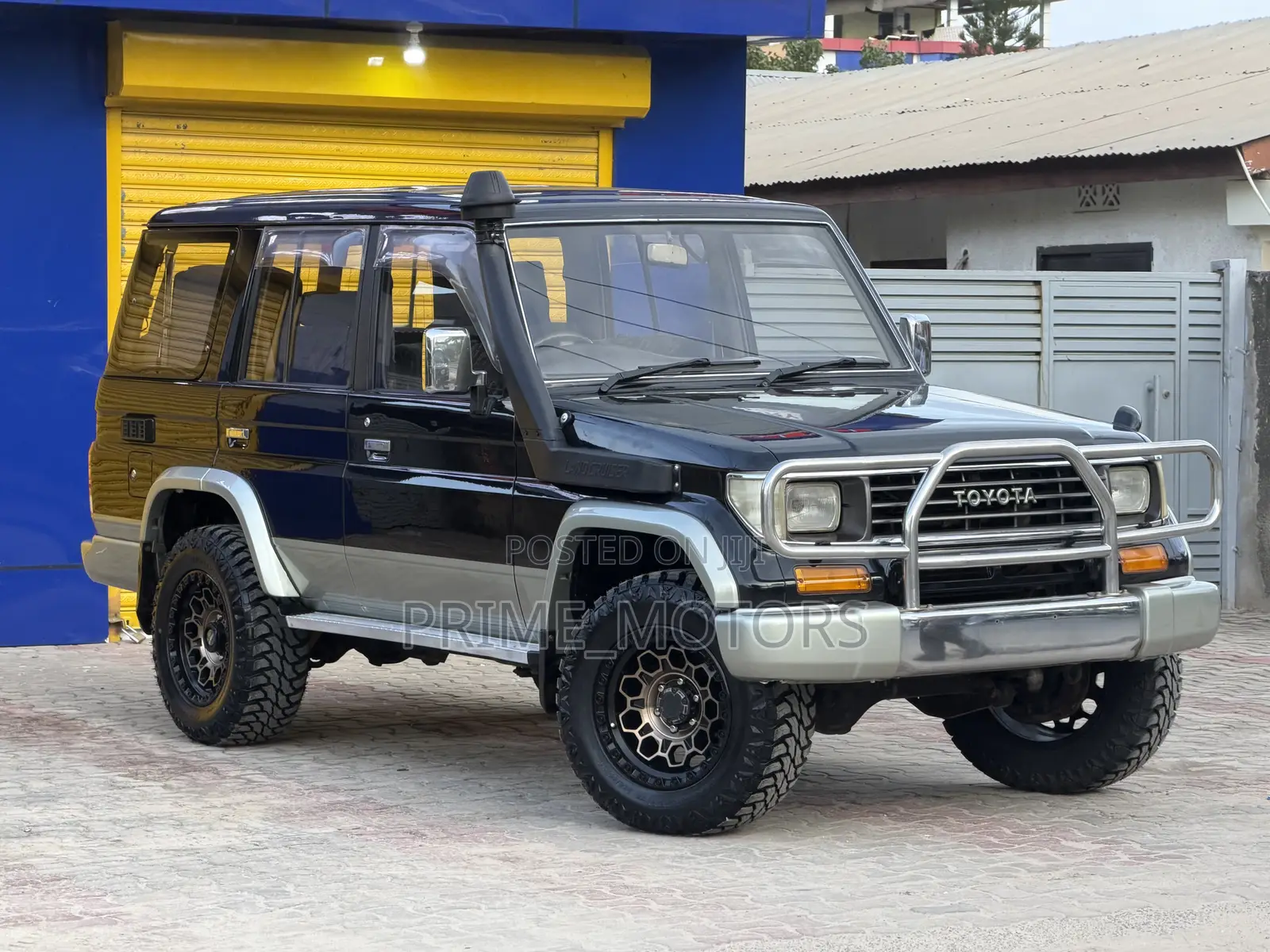 Toyota Land Cruiser Prado 1990 Green