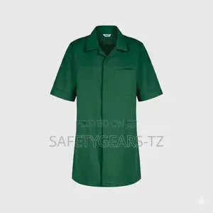 Green Polyester Dust Coat