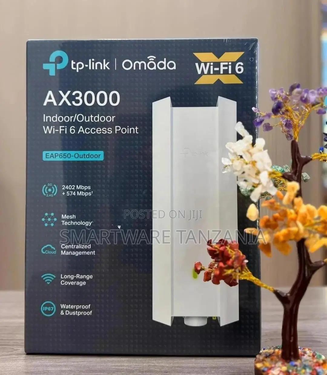 Tp-link Omada Eap650 Ax3000 Wi-fi 6 Outdoor Access Point Ip67