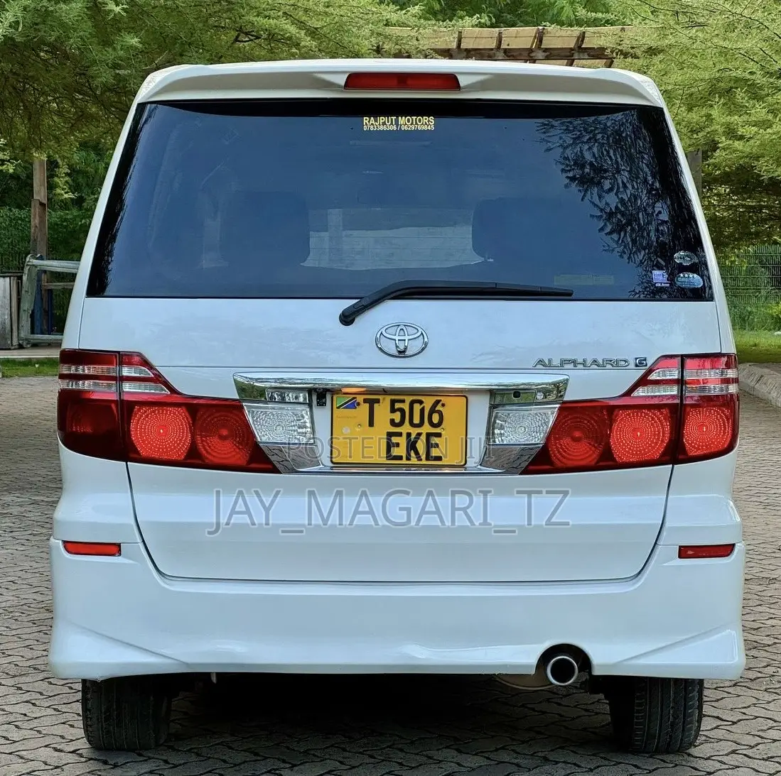 Toyota Alphard 2006 White