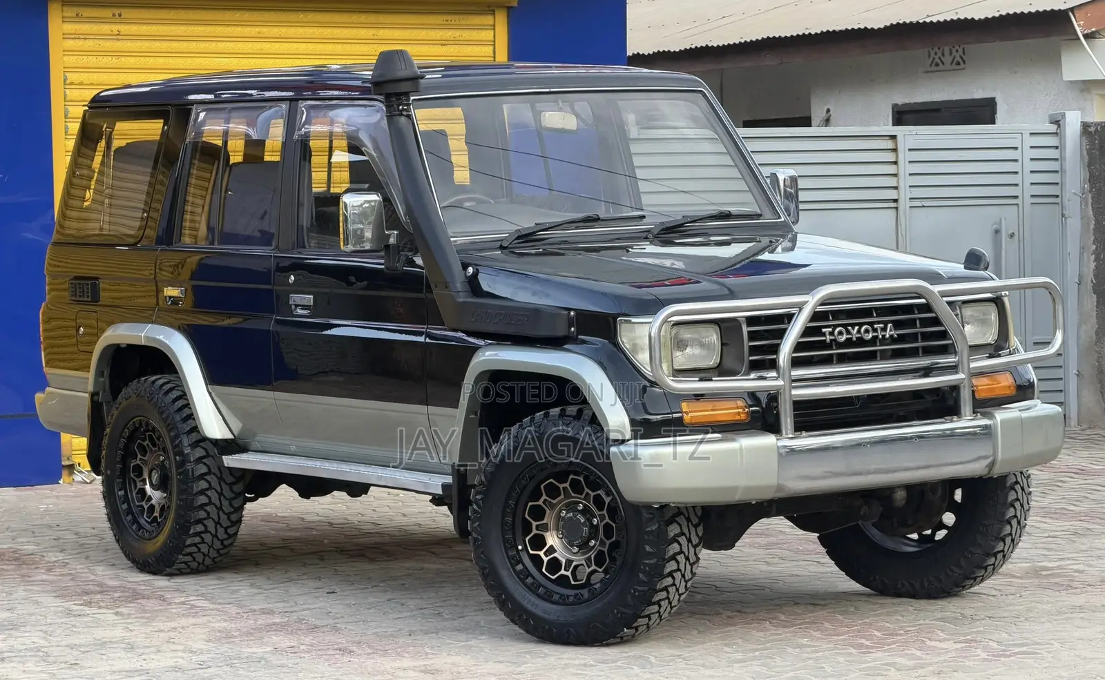 Toyota Land Cruiser Prado 1999 Blue
