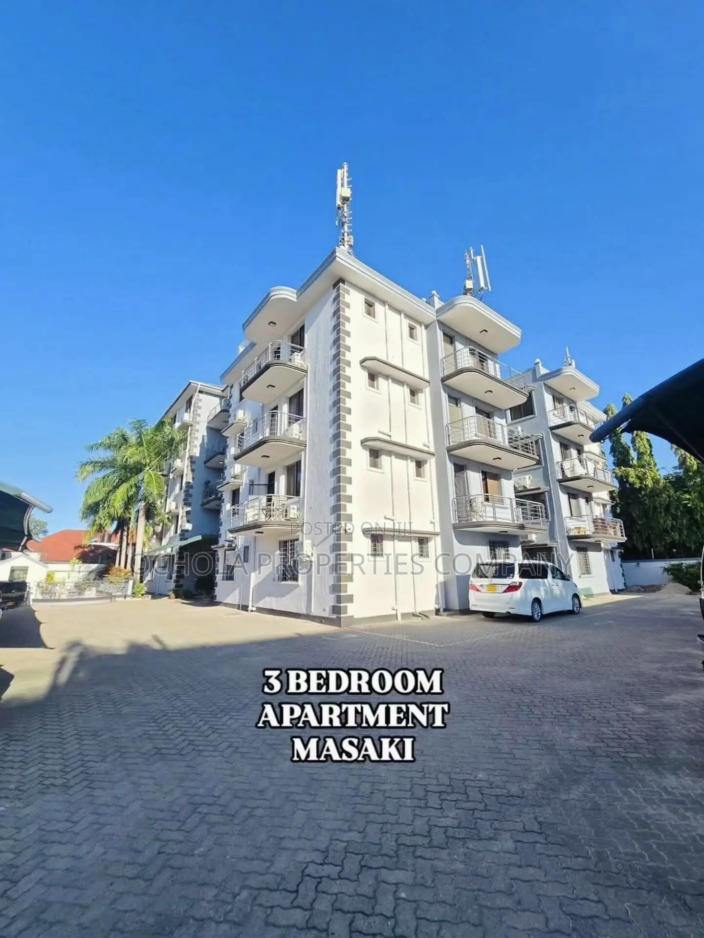 Furnished 3bdrm Apartment in Masaki for rent