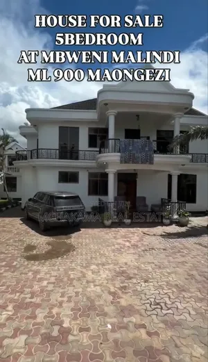 5bdrm Block of Flats in Mchakama Real Estate, Mbweni for sale