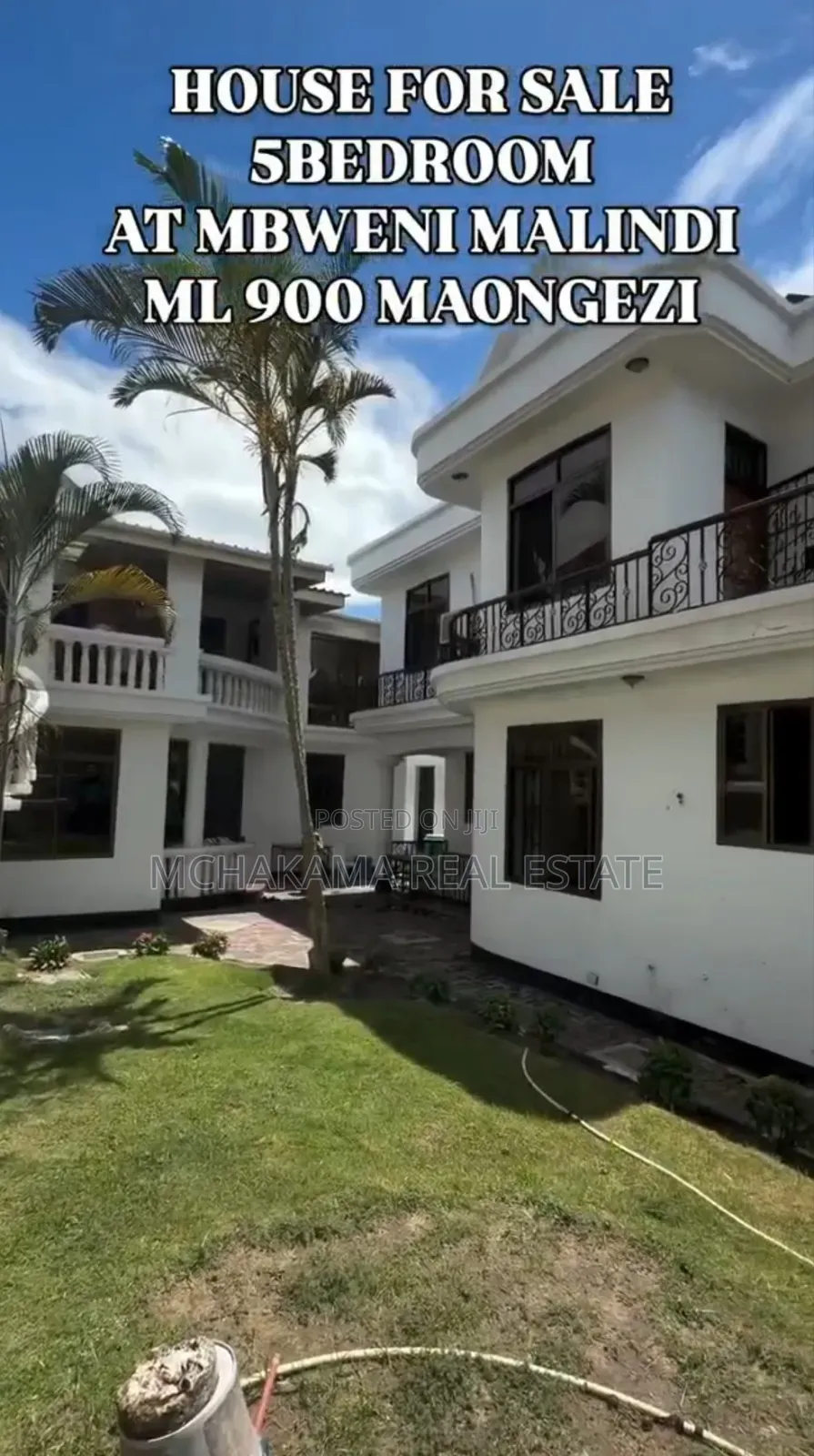 5bdrm Block of Flats in Mchakama Real Estate, Mbweni for sale