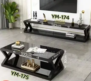 Tv Show Cases With Coffee Table Ym-177 Ym 174