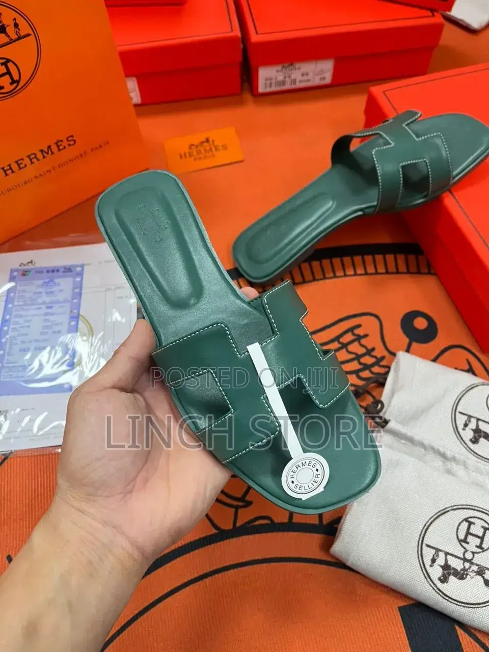 Original Hermes Slippers(Full Boxed)