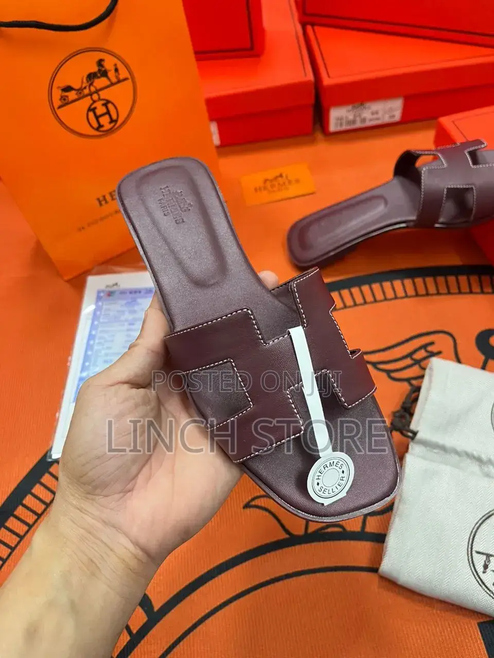 Original Hermes Slippers(Full Boxed)