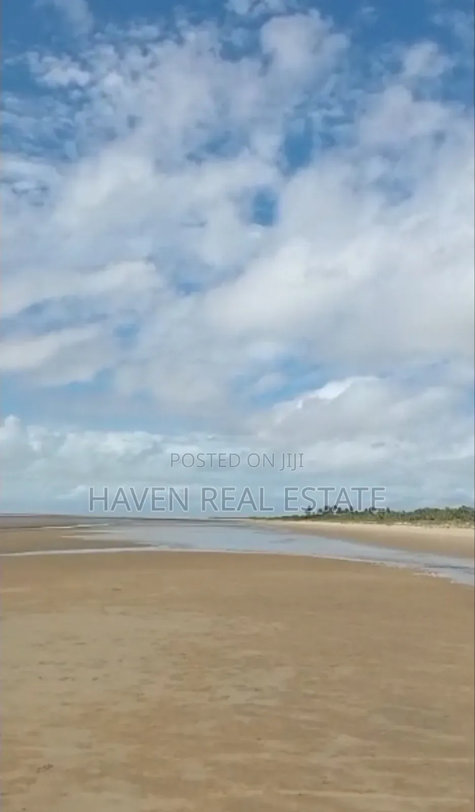 *8 Acres White Sand Beach Plot for Sale in Kitame, Bagamoyo*
