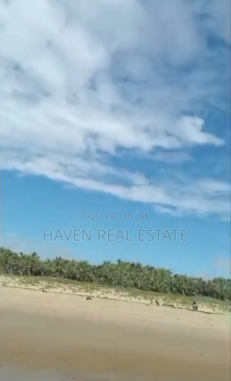 *8 Acres White Sand Beach Plot for Sale in Kitame, Bagamoyo*