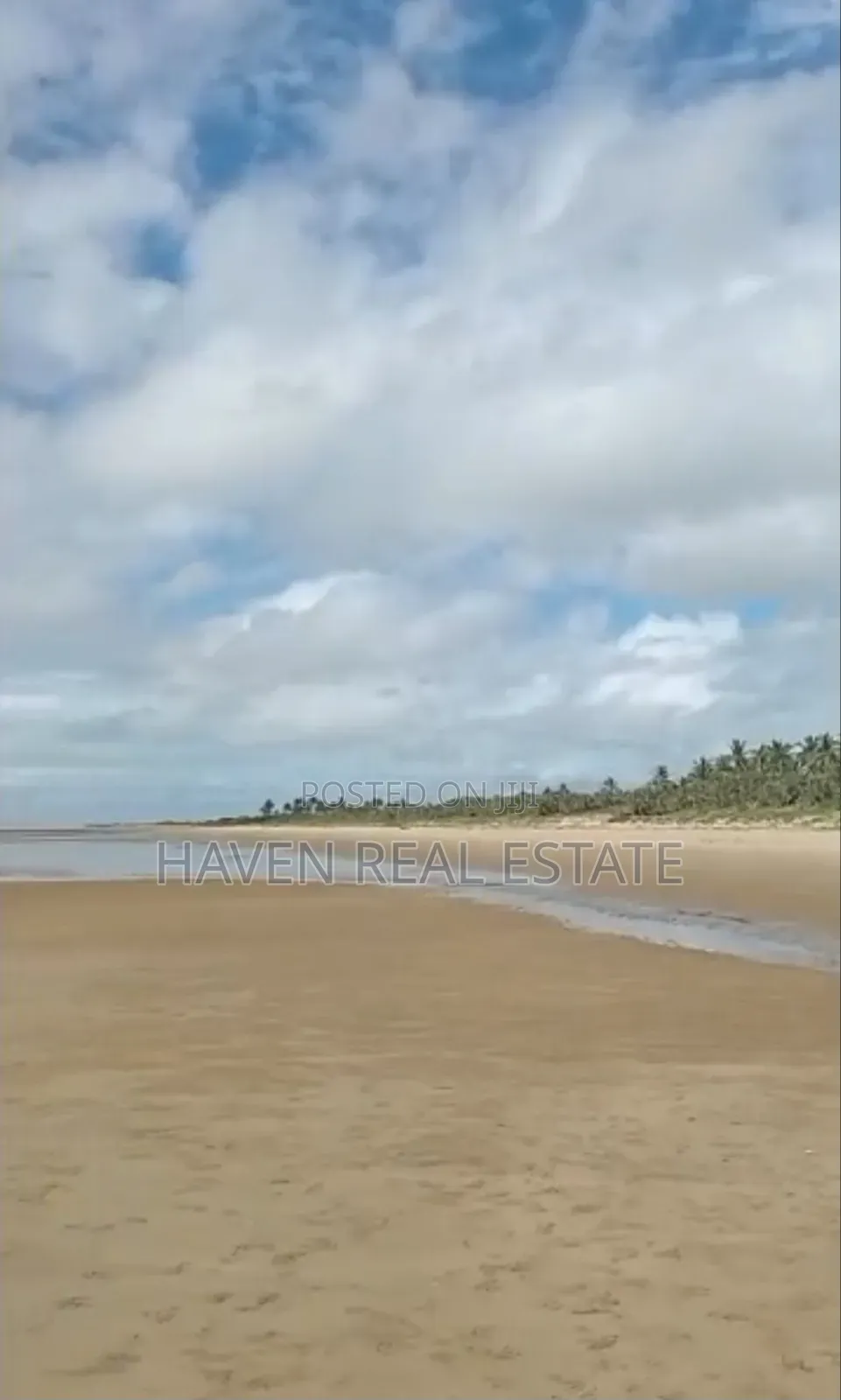 *8 Acres White Sand Beach Plot for Sale in Kitame, Bagamoyo*