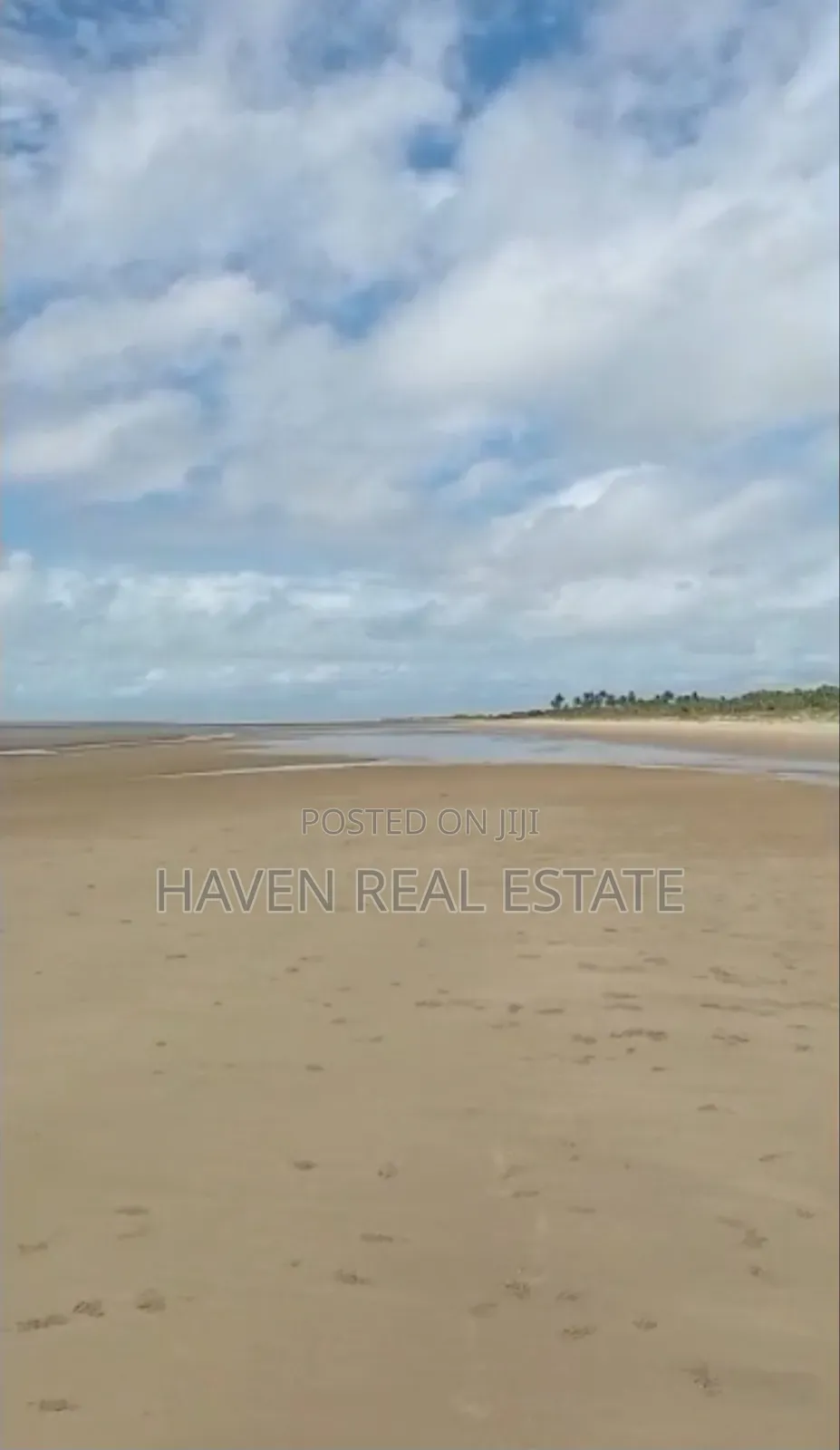 *8 Acres White Sand Beach Plot for Sale in Kitame, Bagamoyo*