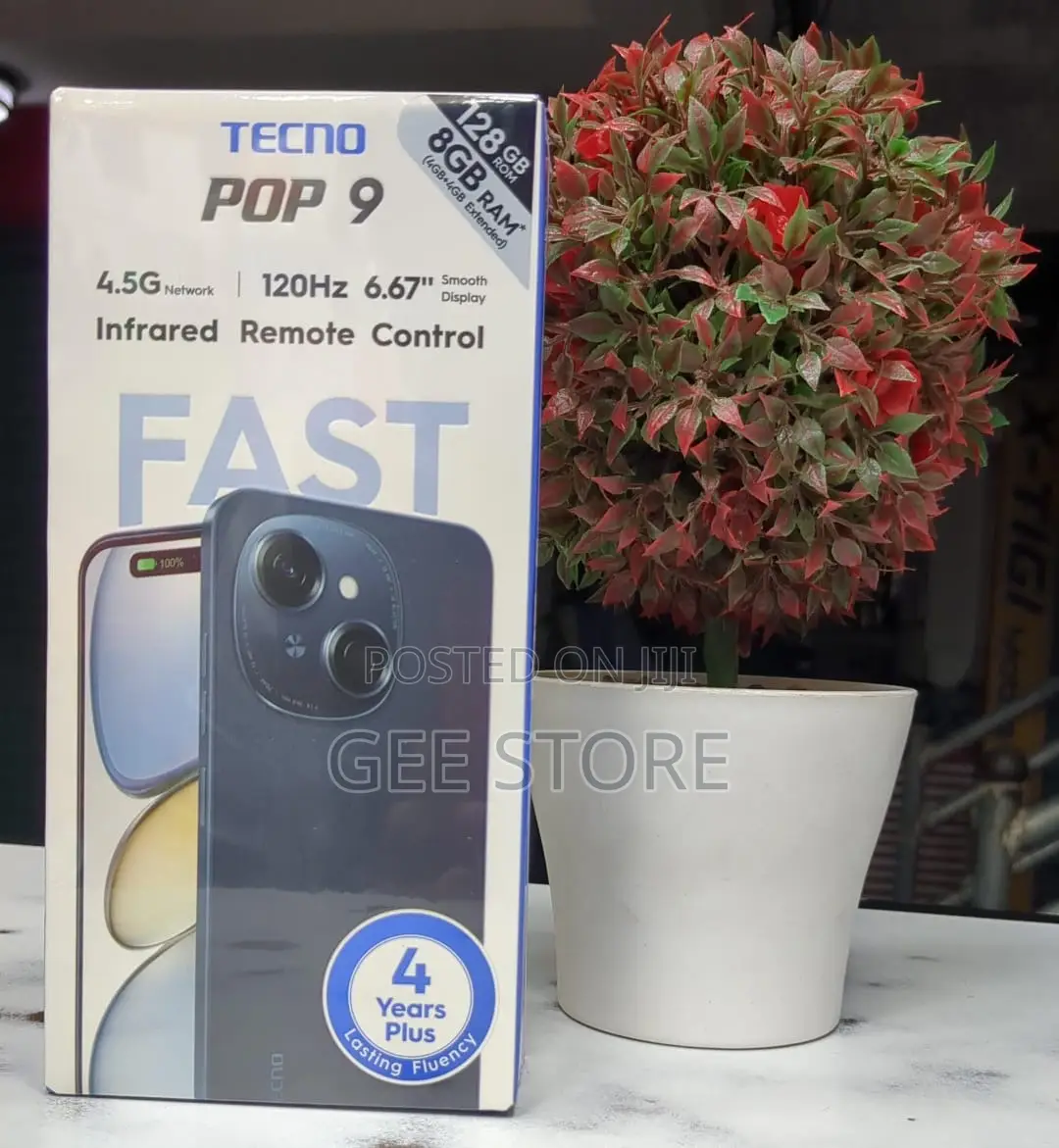New Tecno Pop 9 128 GB Black