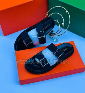 Men's Leather Open Shoes or Sandals Pedro Fantastically Branded