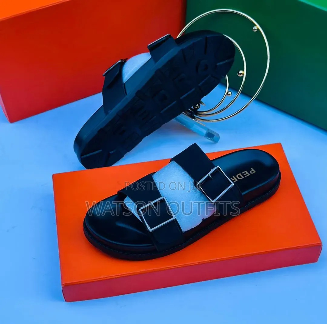 Men's Leather Open Shoes or Sandals Pedro Fantastically Branded