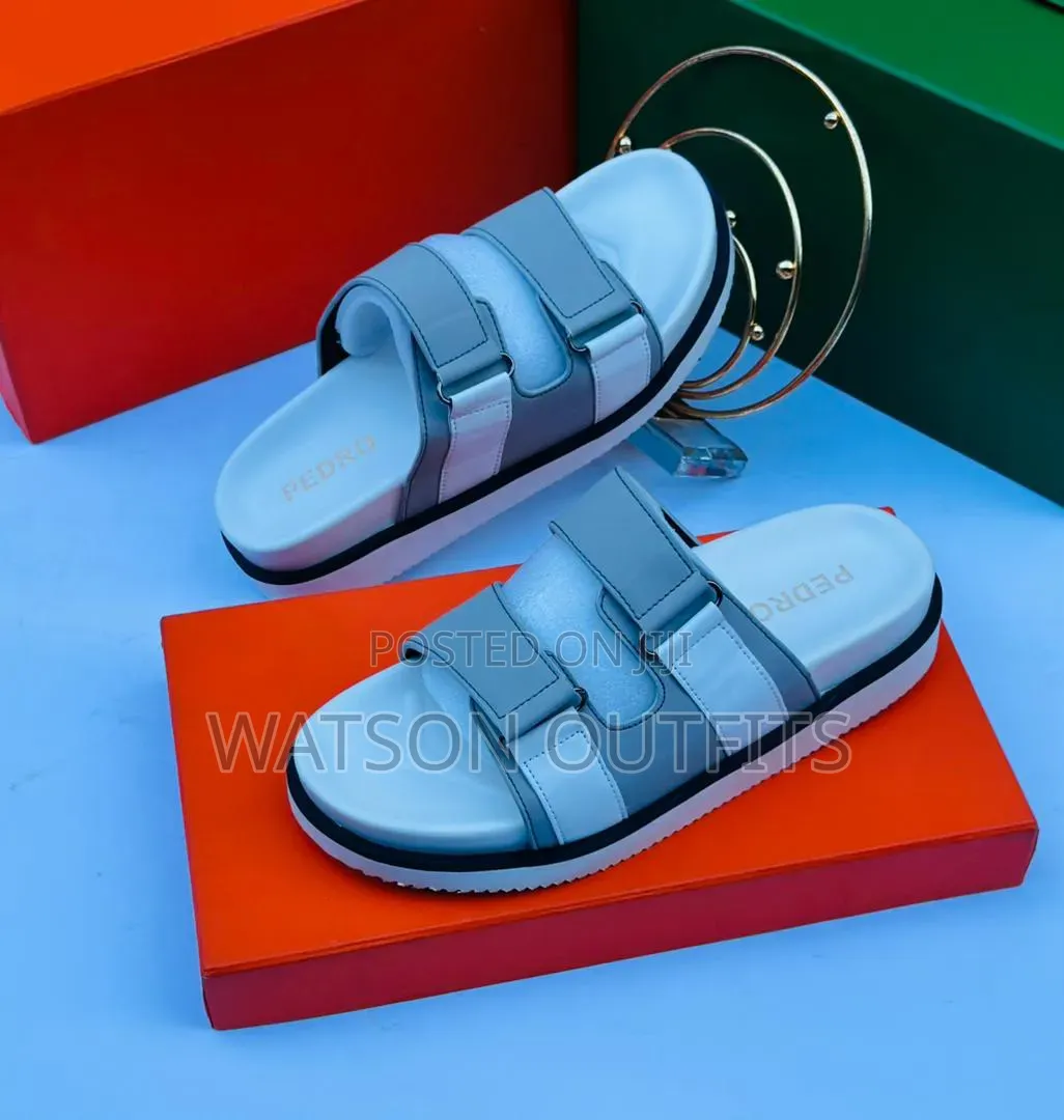 Men's Leather Open Shoes or Sandals Pedro Fantastically Branded