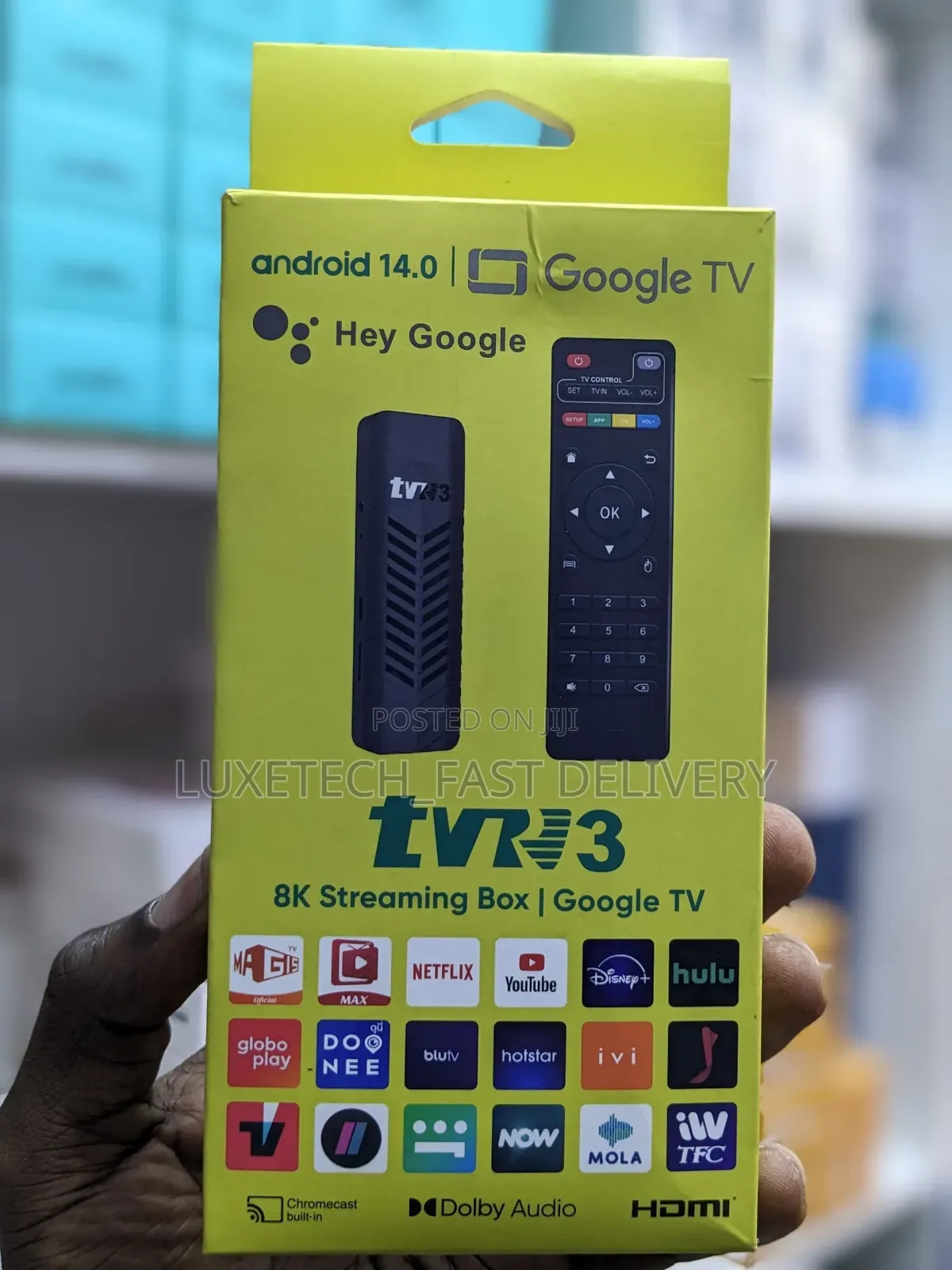 Tvr3-s Android Tv Stick (Makes Televisions Smart)