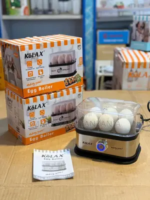 Kolax B02718 Electric Egg Boiler 200w Two-tier Steamer
