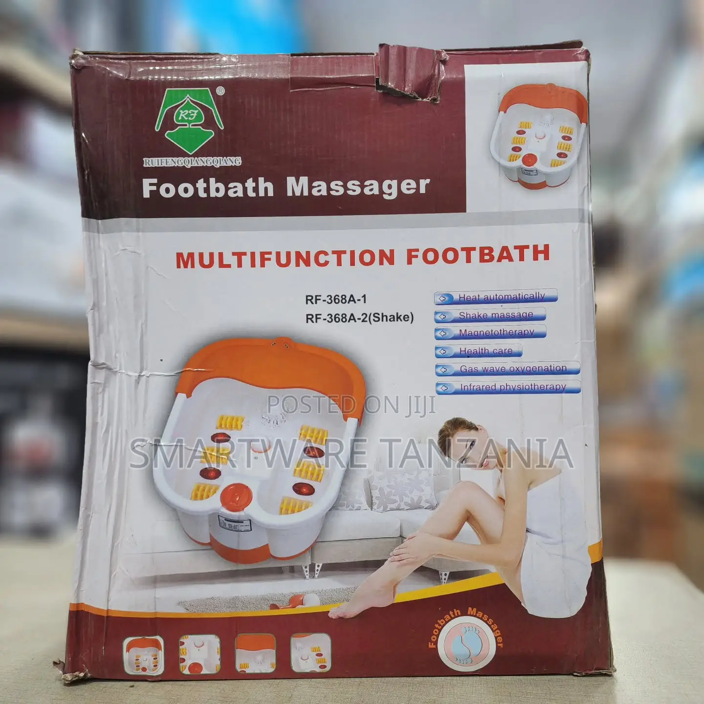 Rf-368a Multifunction Footbath Massager Infrared Heat Spa