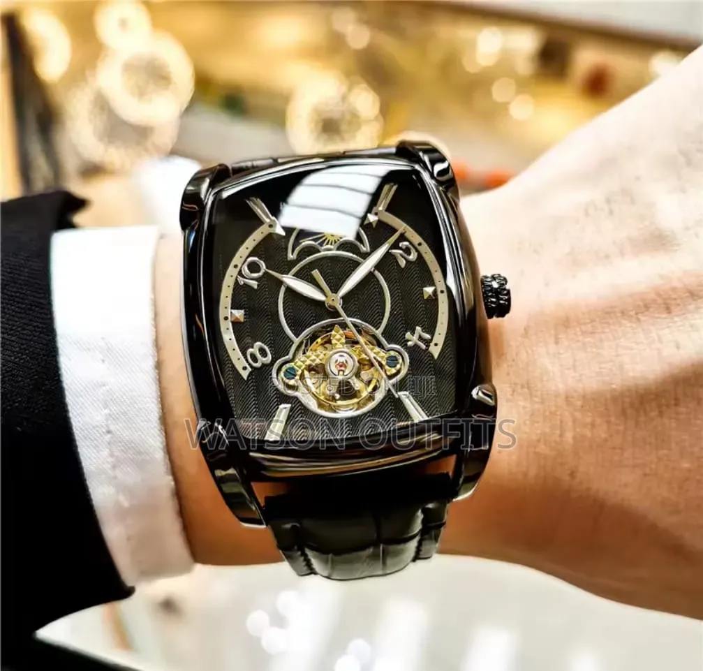 Men's New and Original Watches No Battery Use I.E Automatic