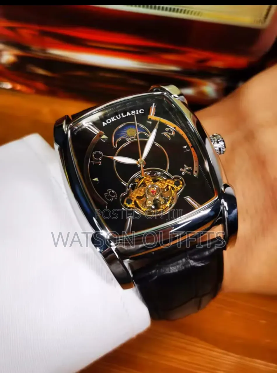 Men's New and Original Watches No Battery Use I.E Automatic
