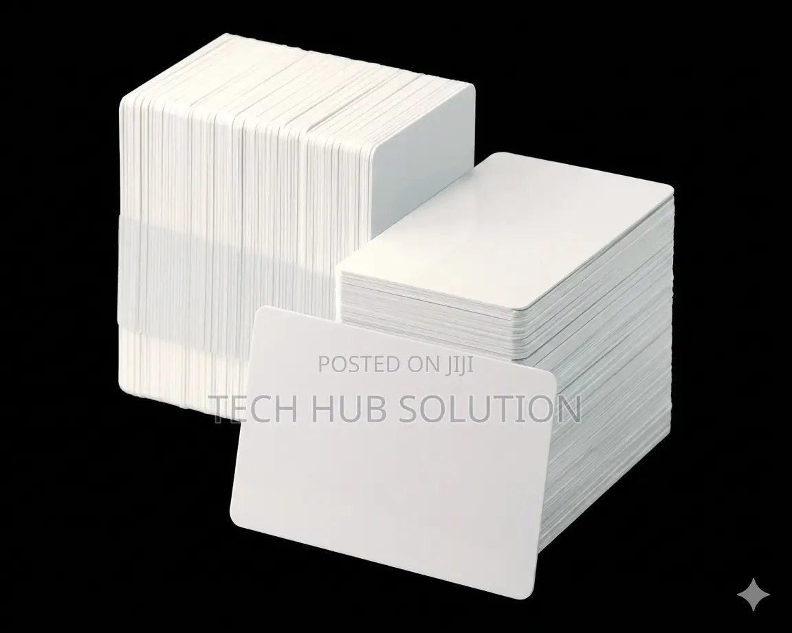 Pvc Blank Id Cards – Pack Of 250pcs