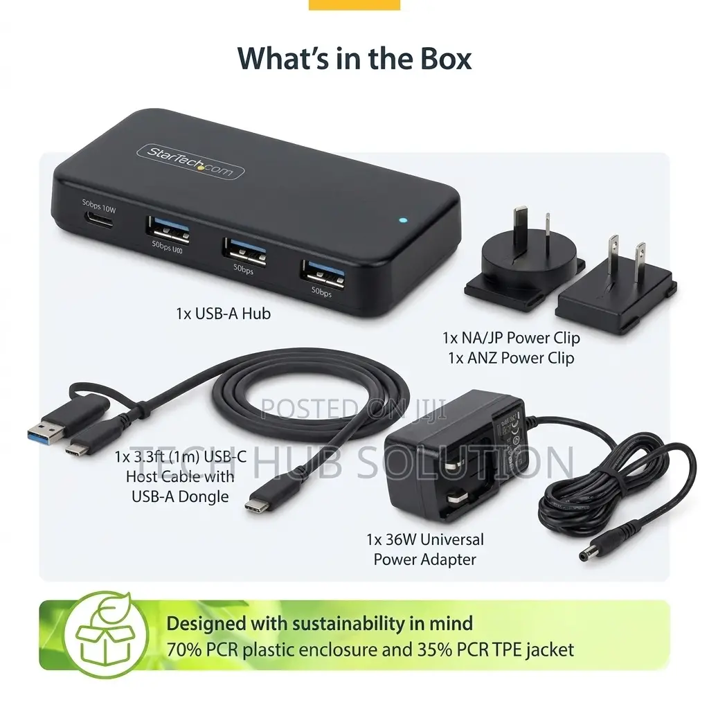 Type-C Usb 4-Port Hub Usb 2.0