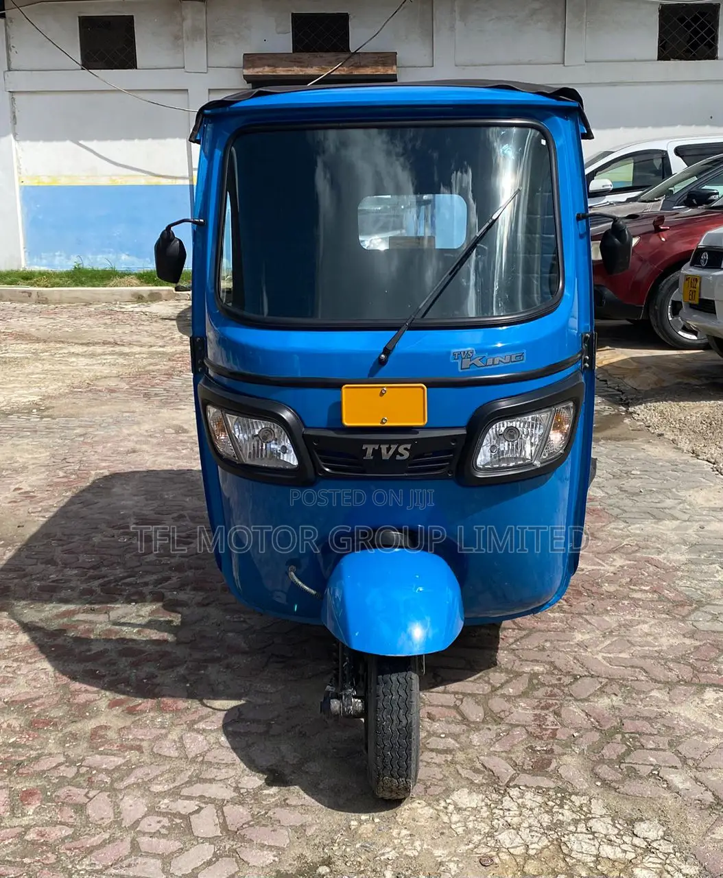 TVS King Deluxe Plus iTouch Start 2024 Blue