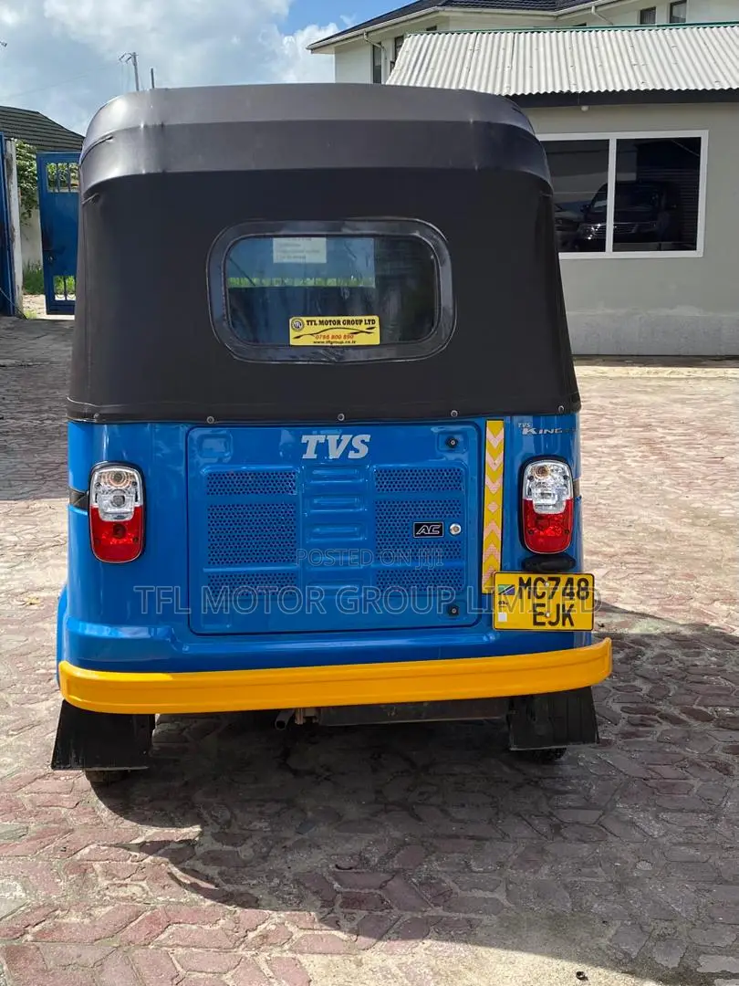 TVS King Deluxe Plus iTouch Start 2024 Blue