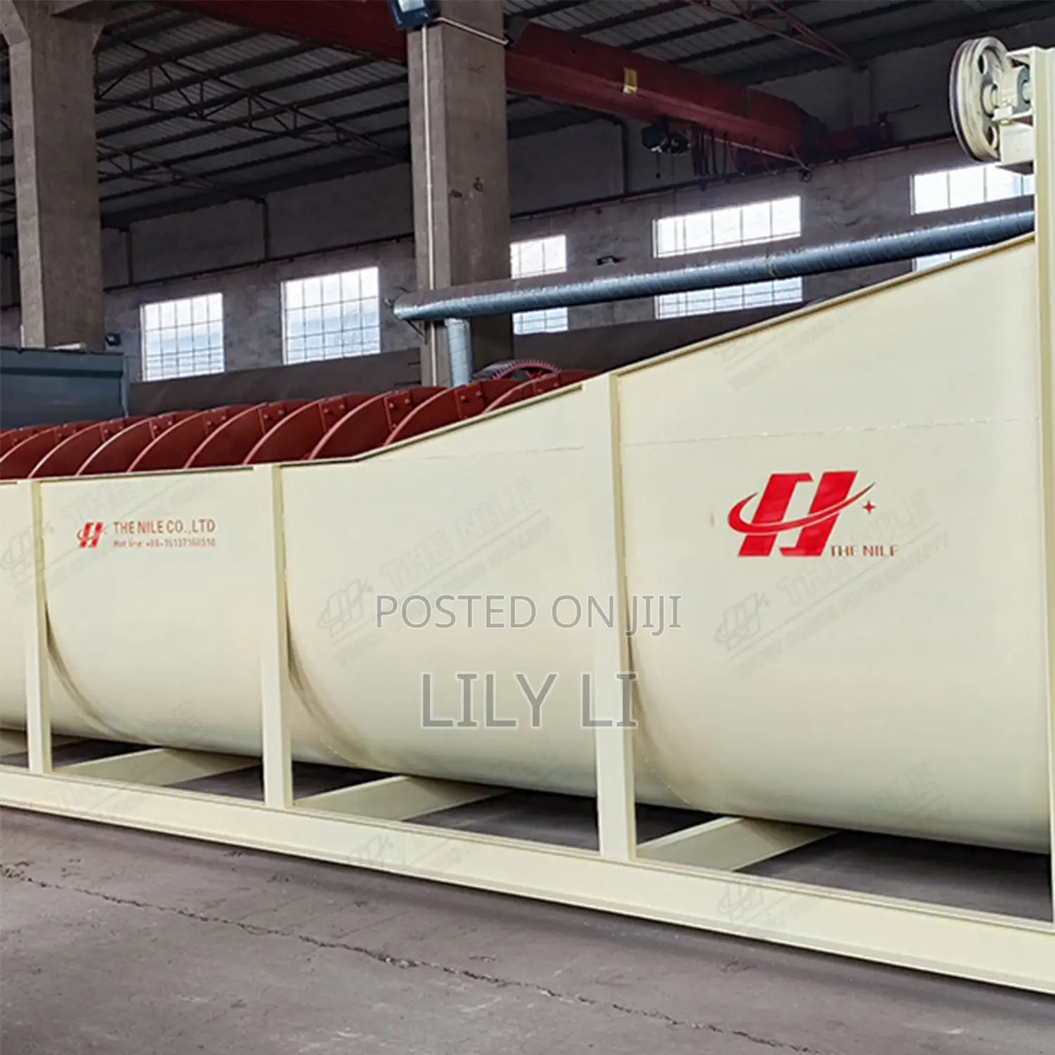 Screw Type Spiral Classifier for Sand and Ore Washing