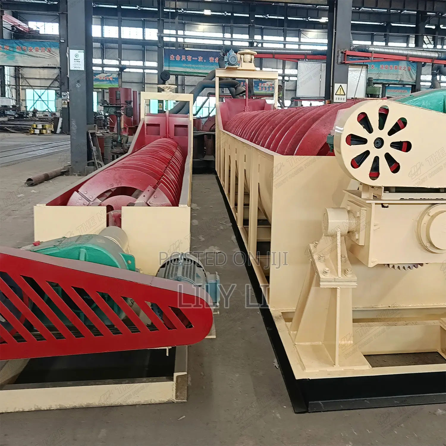 Large Capacity Spiral Classifier for Medium Scale Mining