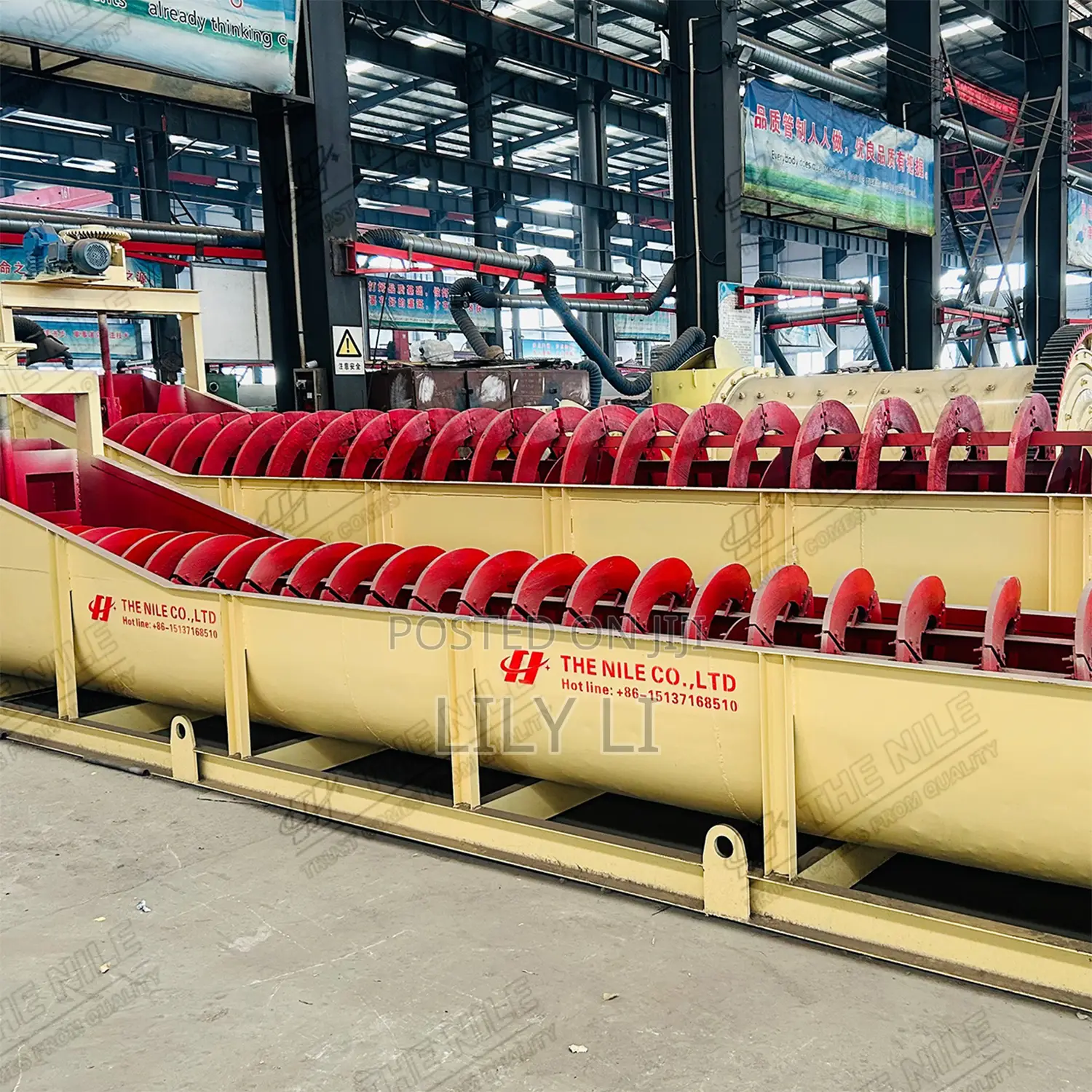 Complete Spiral Classifier Unit for Ore Processing Line