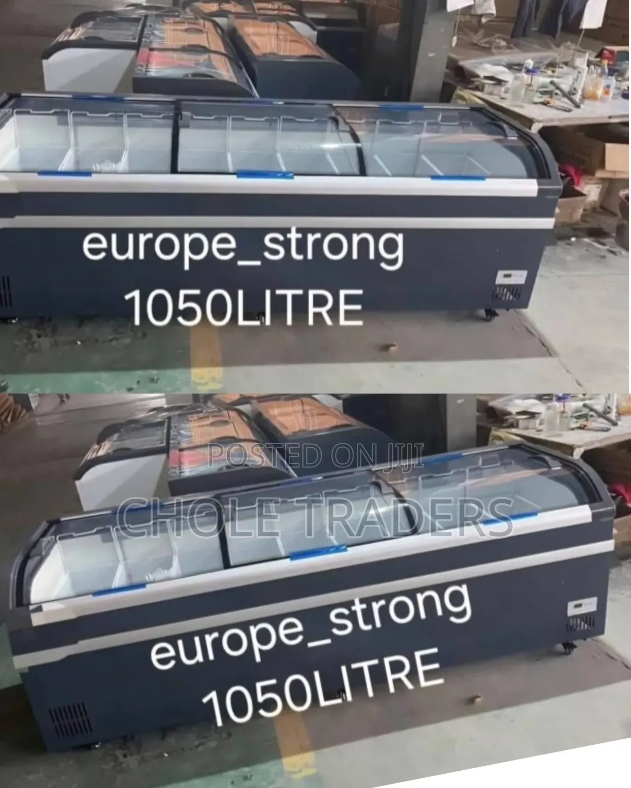 1050-liter Europe Strong Commercial Display Freezer (Showcase Freezer)
