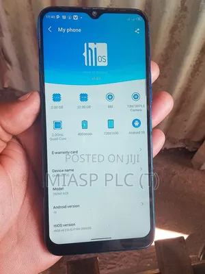 Tecno Spark 7 32 GB Blue