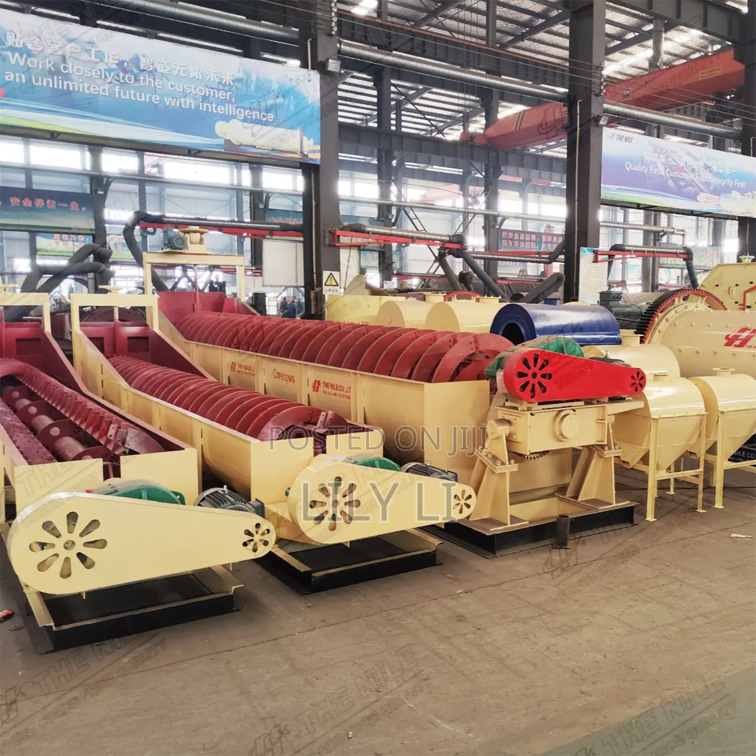 Heavy Duty Screw Separator for Mining Ore Dewatering