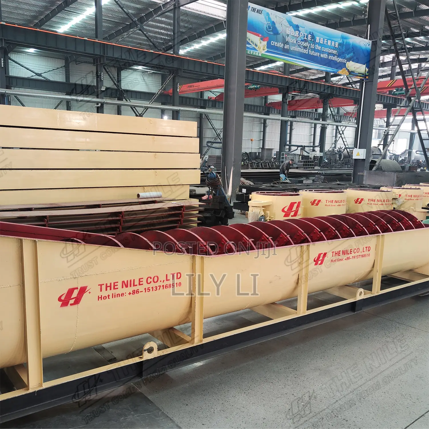 High Capacity Spiral Classifier for Medium Scale Gold Mine