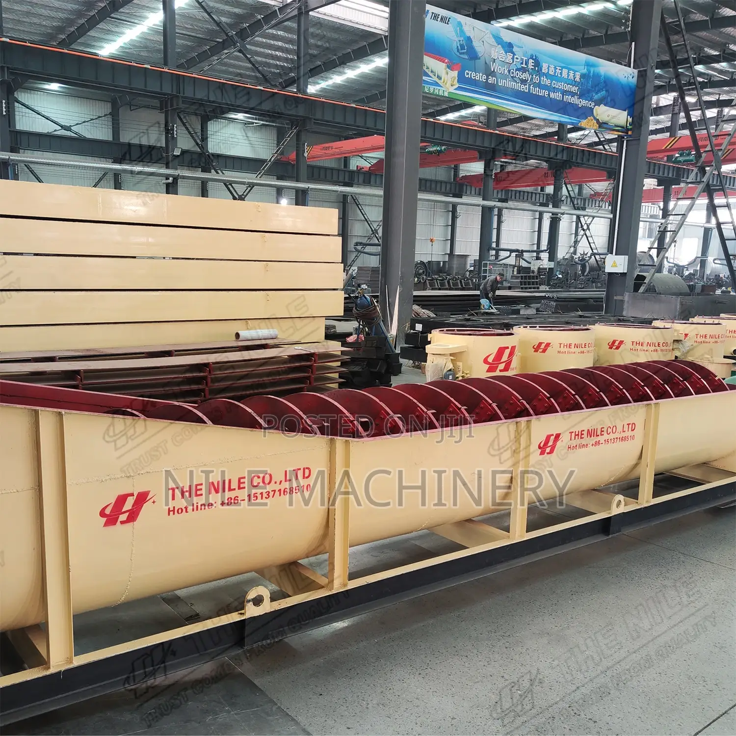 High Capacity Spiral Classifier for Medium Scale Gold Mine