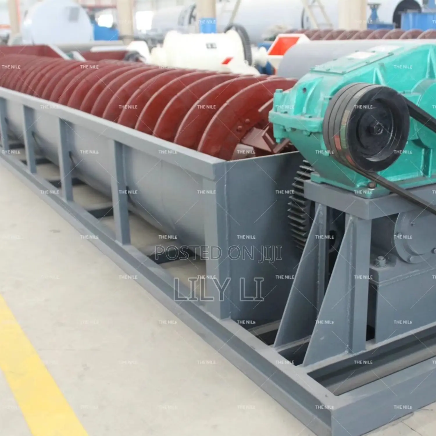 Screw Classifier With Stable Operation for Mining Worksite