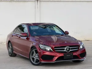 Mercedes-Benz C200 2015 Red