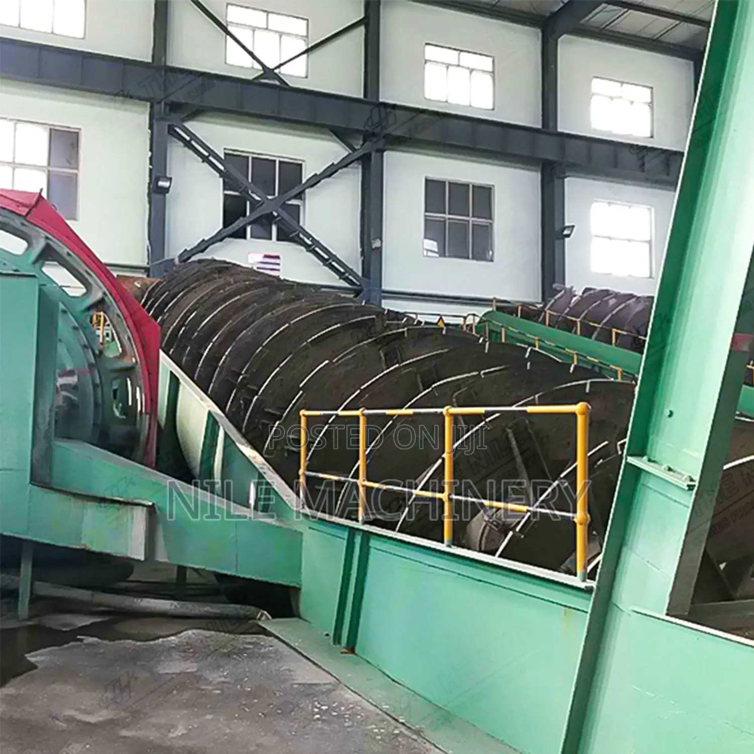Screw Type Spiral Classifier for Fine Ore Overflow Collection